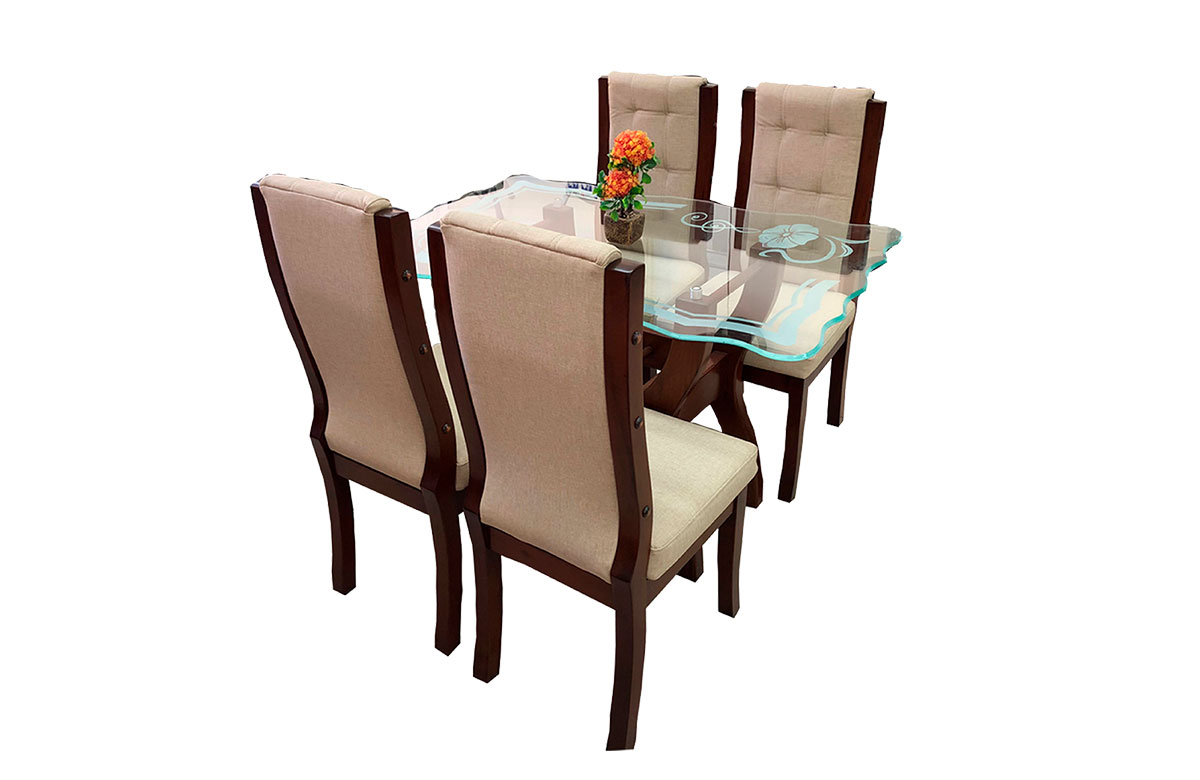Comedor 4 Puestos Escocés